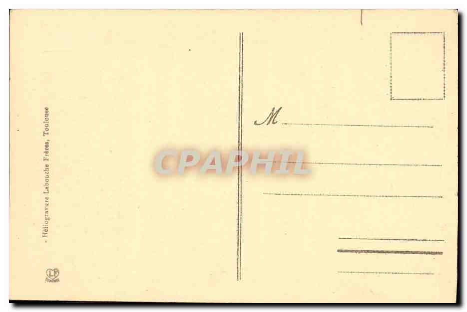 CPA Saint Bertrand De Comminges Les Restes De L eveche primitif — Verso