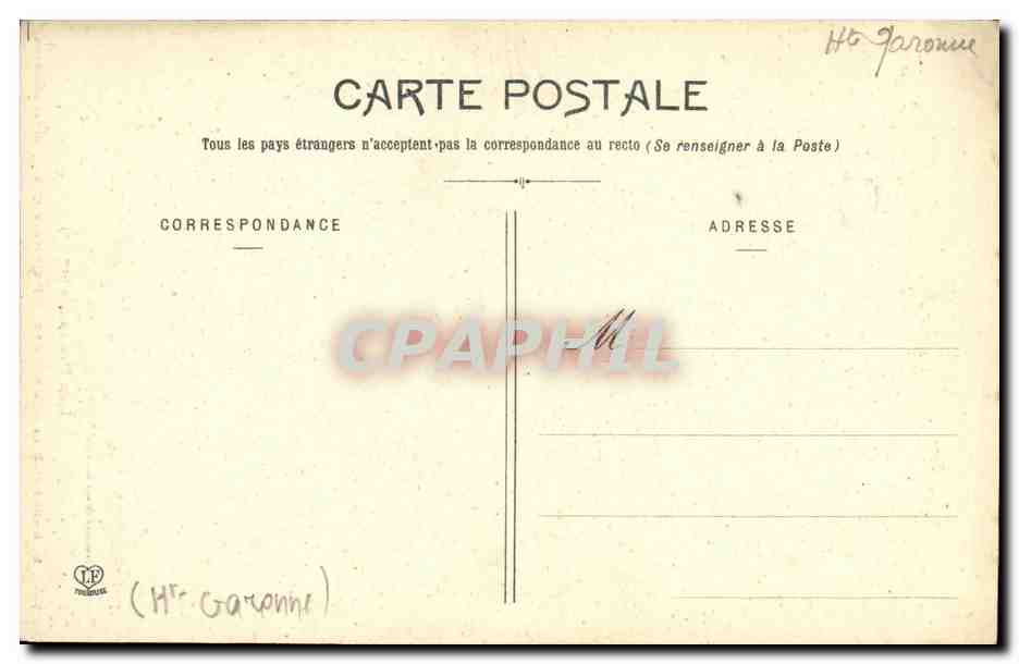 CPA Saint Bertrand De Comminges Pilier des quatre evangelistes — Verso