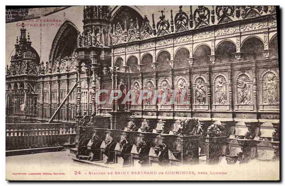 CPA Saint Bertrand De Comminges pres Luchon Les stalles
