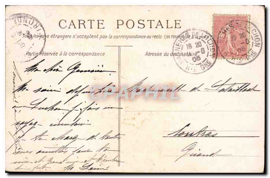 Luchon — Die Fall der Pique — Verlag unbekannt, n°7 — Rückseite