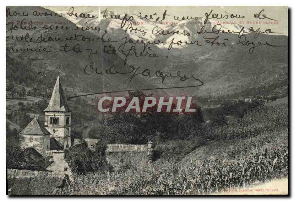Église de Saint-Aubin - Vue panoramique - Éditeur : L'Abbé Prémel, Toulouse