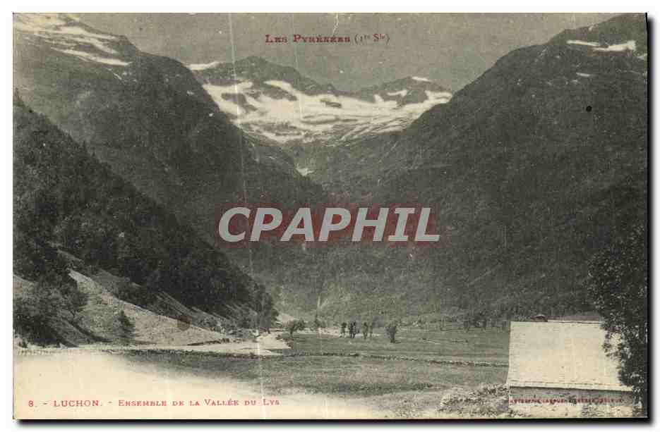 CPA Luchon Ensemdle De La Vallee Du Lys