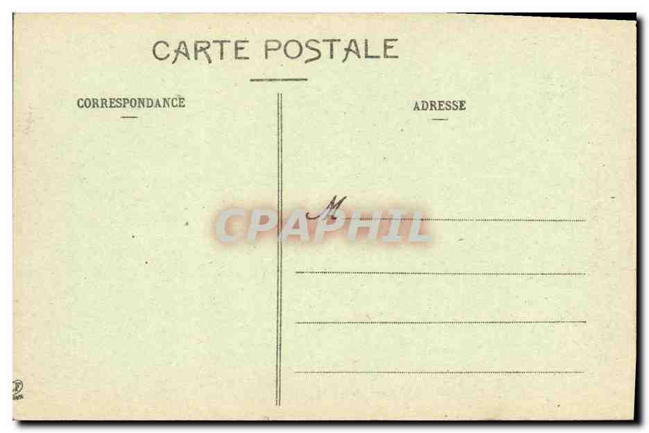 CPA Luchon Vue generale Prise de Cazarilh — Rückseite