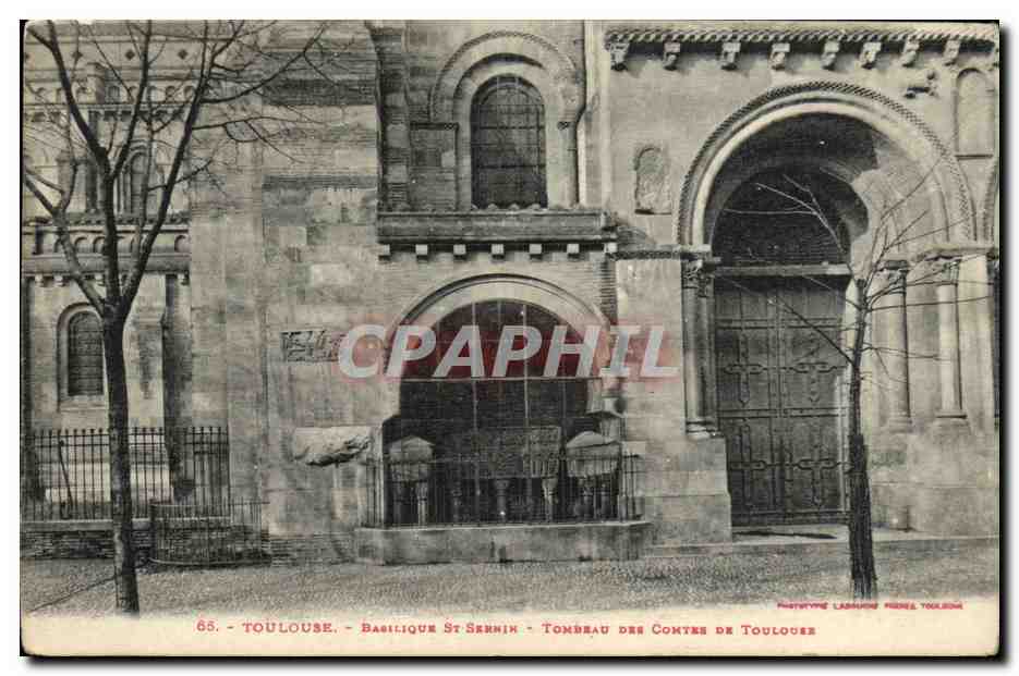 Toulouse - Basilique Saint-Sernin - Tombeau des Comtes de Toulouse