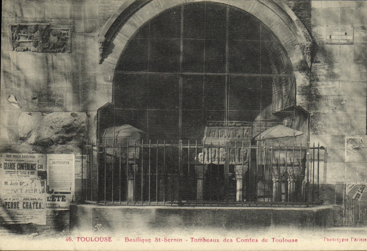 Toulouse — Basilica St-Sernin — Tombs of the Counts of Toulouse