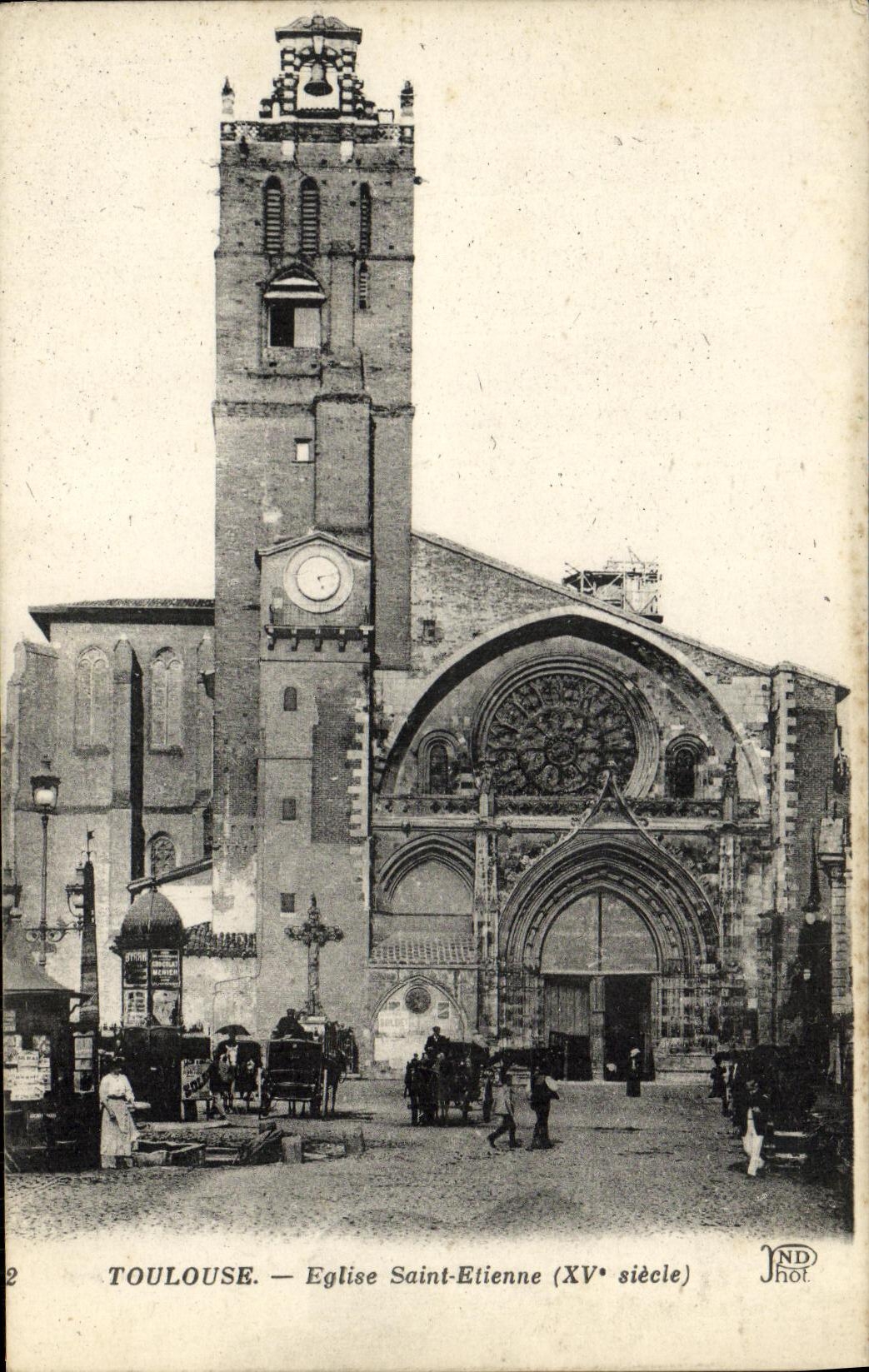CPA Toulouse Eglise Saint Etienne