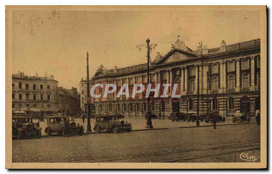 CPA Toulouse Facade et place du capitol