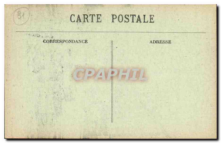 Toulouse — Fontaine de la Place Saint-Étienne — Édition Rayjard, n°122 — Rückseite