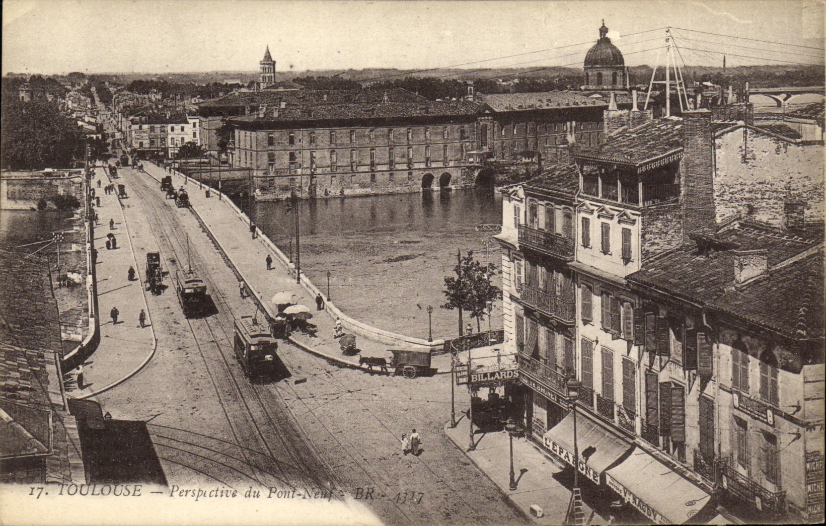 CPA Toulouse Perspective du pon tneuf