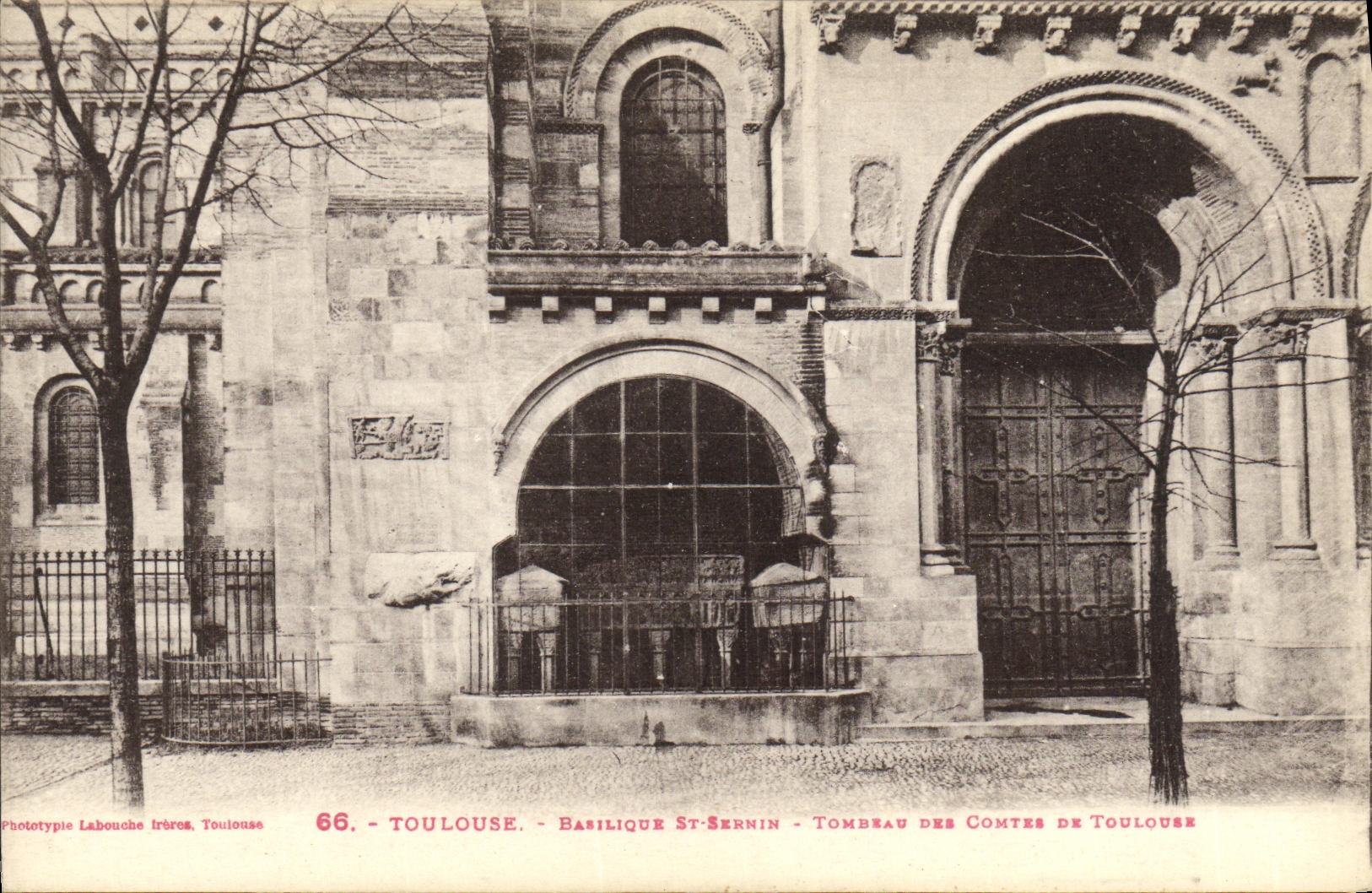 CPA Toulouse Basilique St Sermin Tombeau des comtes de Toulouse 