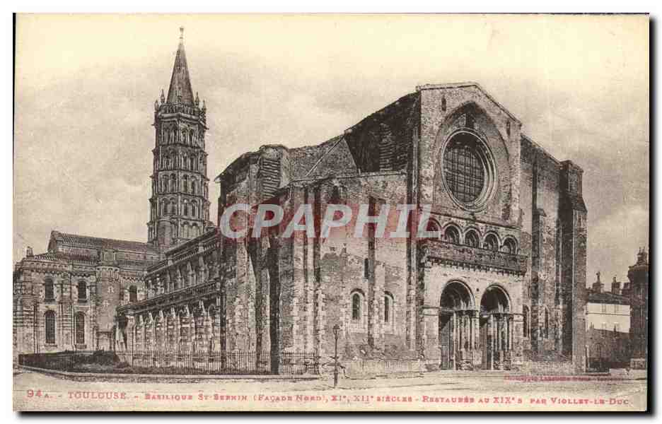 CPA Toulouse Basilique St Sermin
