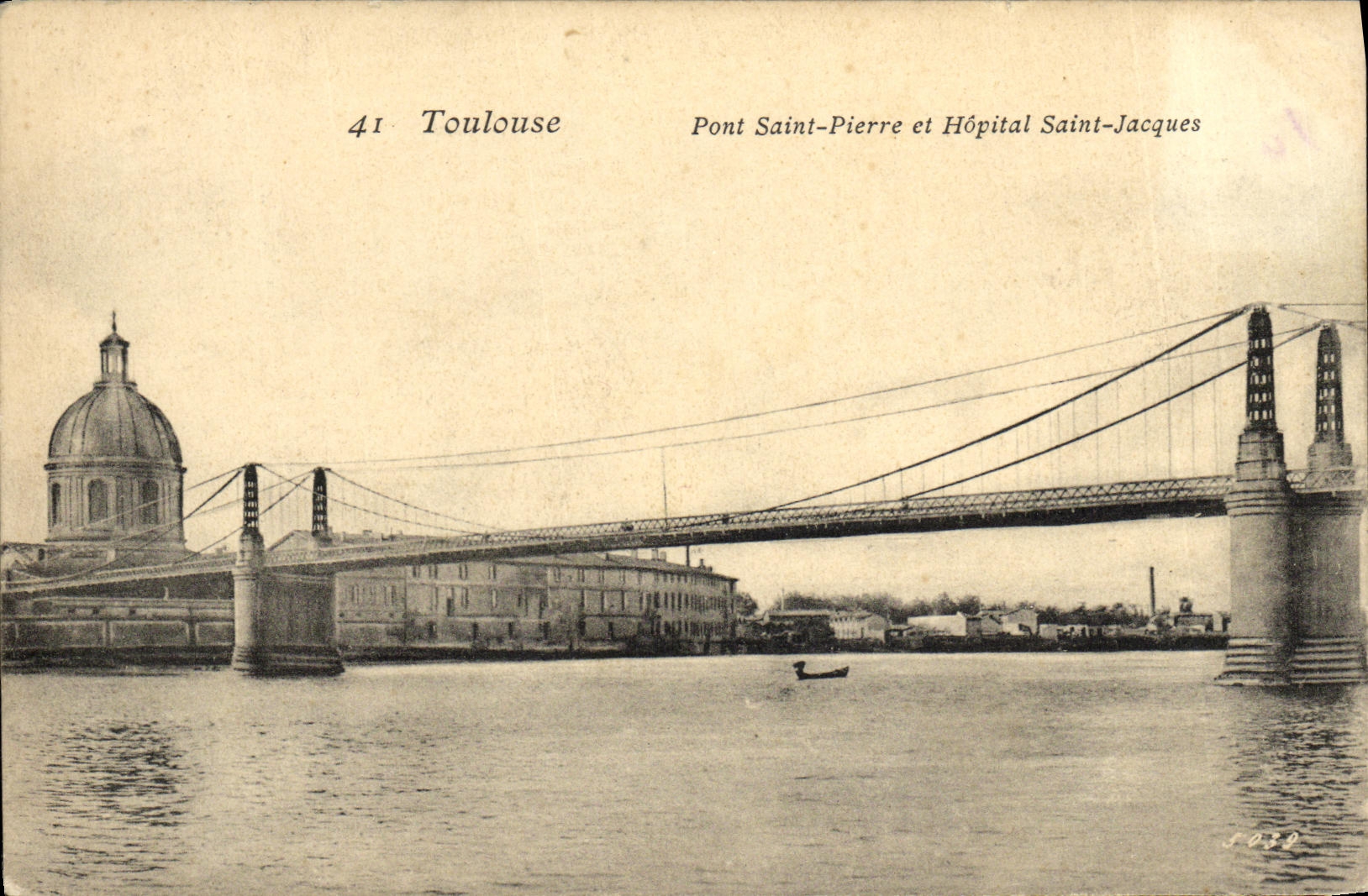 CPA Toulouse Pont Saint Pierre et Hopital Saint Jacques