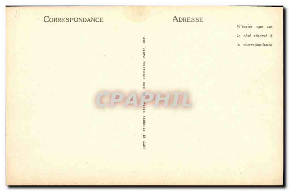CPA Toulouse Clocher de L Eglise Saint Sernin — Verso