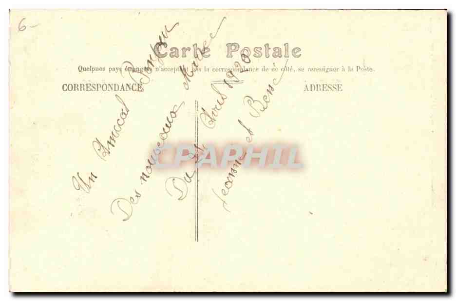 CPA Toulouse Un voilette  — Rückseite