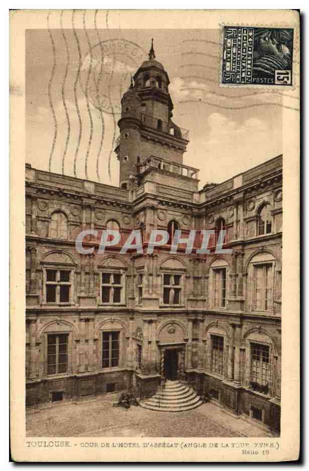 CPA Toulouse Cour De L Hotel d Assezat 
