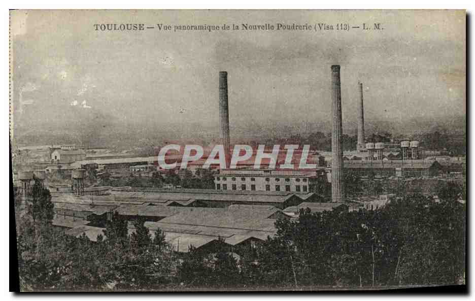 CPA Toulouse Vue Panoramique de la Nouvelle Poudrerie