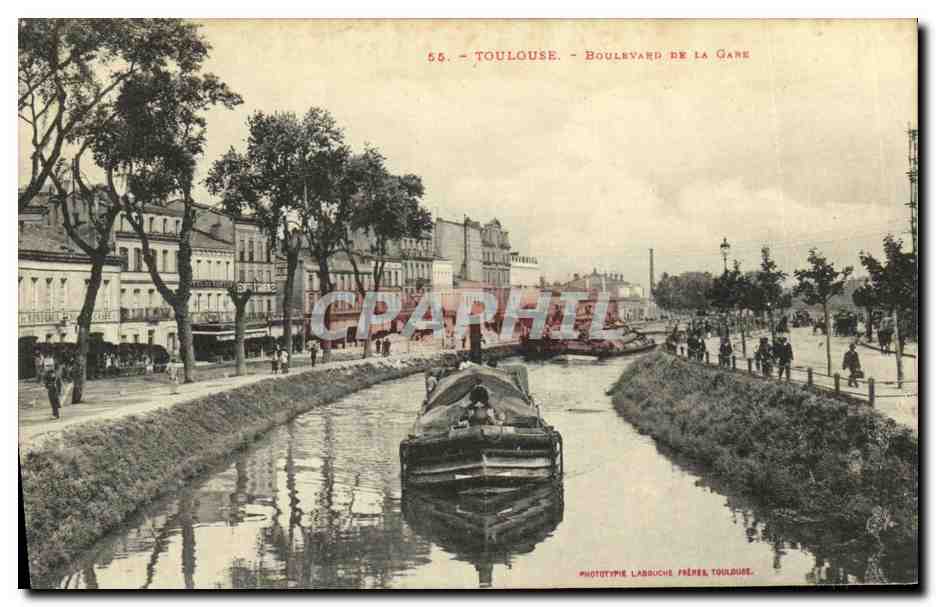 Toulouse - Boulevard de la Gare — Phototype Labbuche, Toulouse, n°55