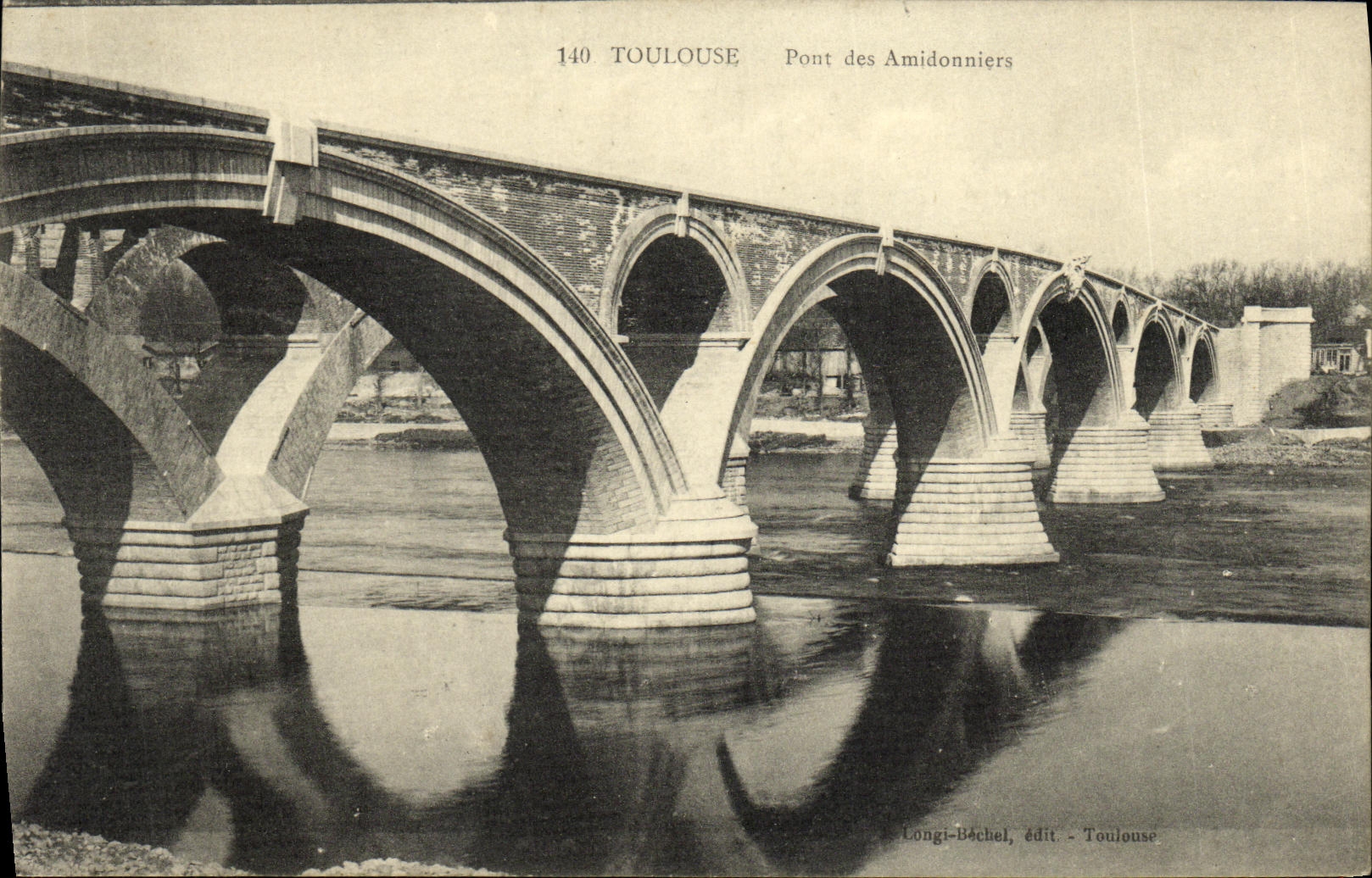 CPA Toulouse Pont des Amidonniers