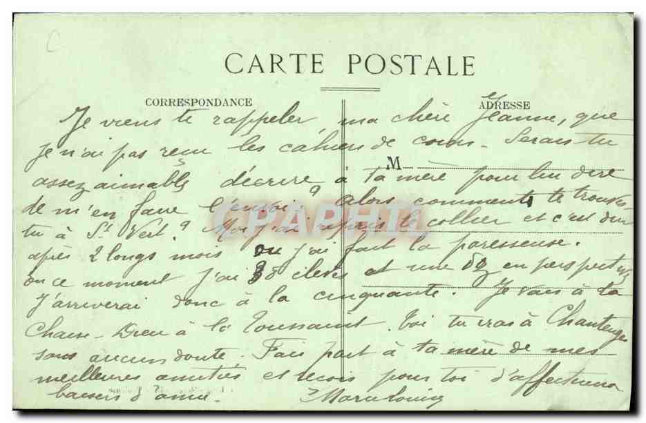 CPA Toulouse Pont des Amidonniers — Verso