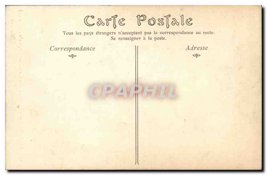 CPA Toulouse Le Musee Ancien Couvent des Augustins — Verso