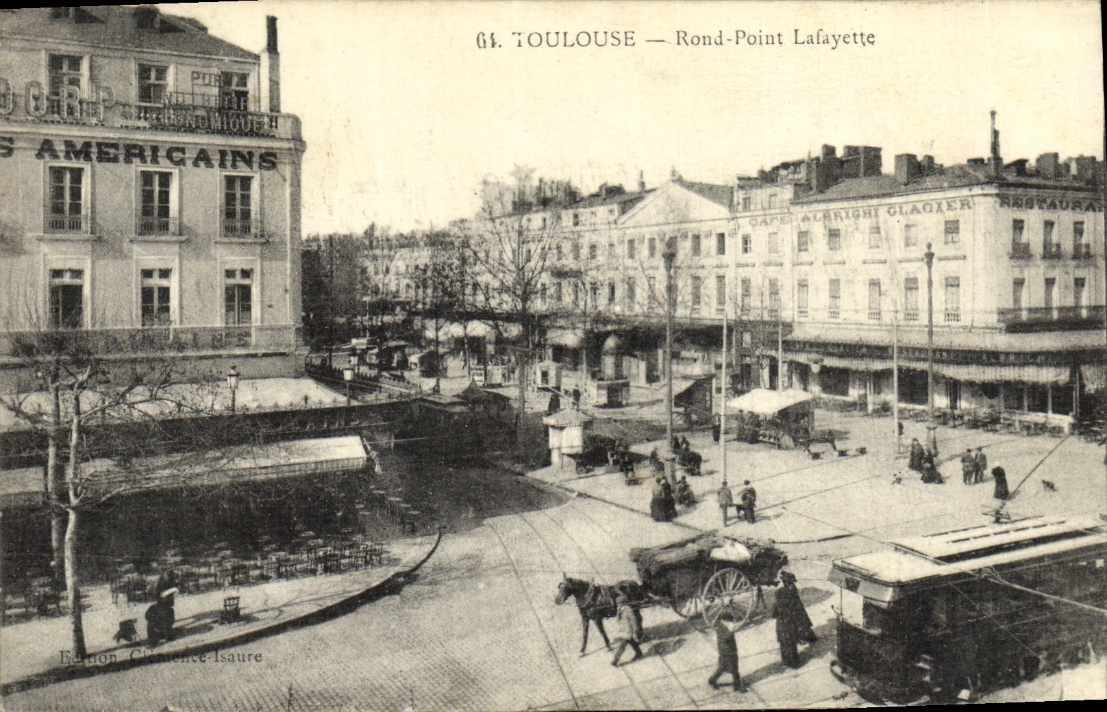 Toulouse — Rond-Point Lafayette — Édition Clarence-Isaure