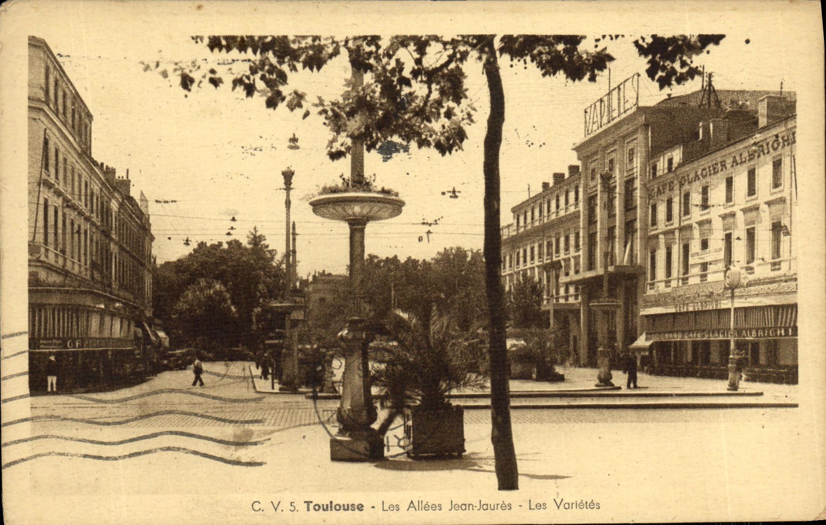 Toulouse - Les Allées Jean-Jaurès - Les Variétés — C.V. 5