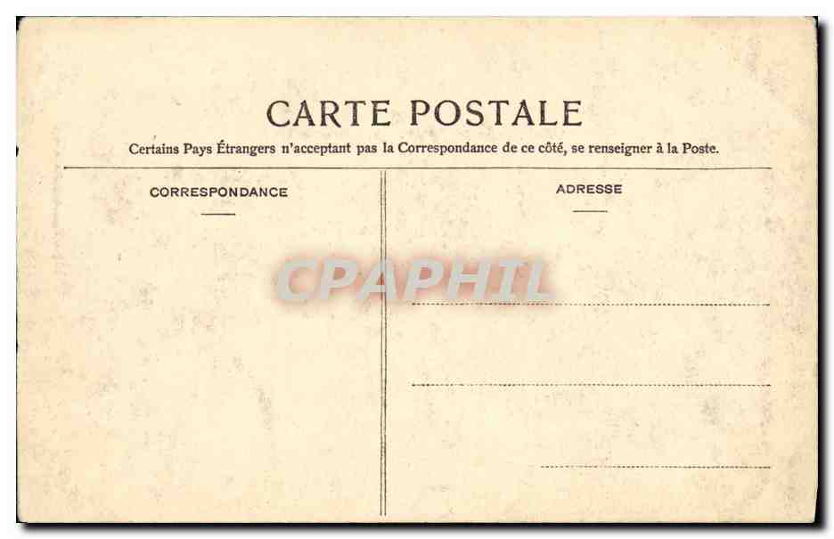 CPA Toulouse Donjon du Capitole — Verso