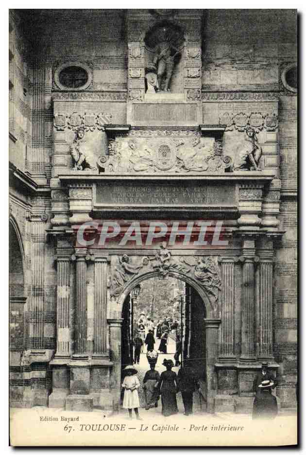 CPA Toulouse Le Capilole Porte Interieure