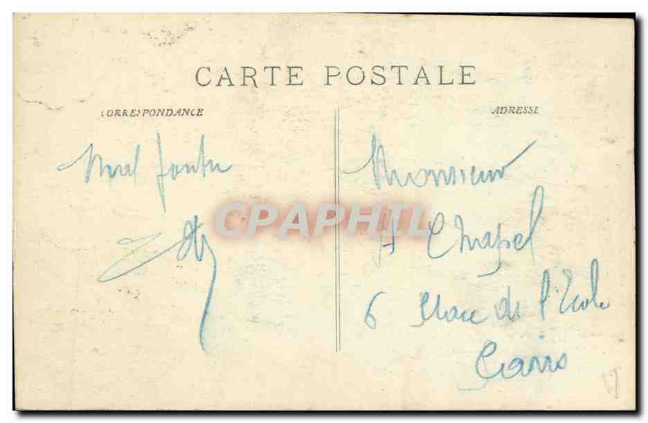 CPA Toulouse Le Gard Roquemaure La Tour renfermant une superbe voute gothique  — Rückseite