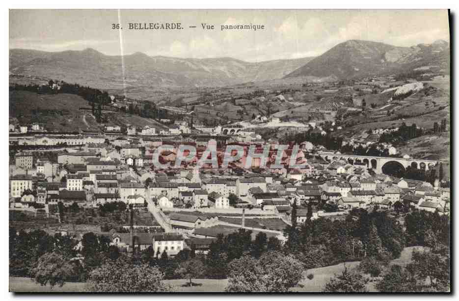 CPA Bellegard Vue Panoramique