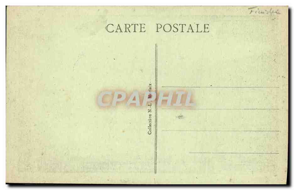 St-Thégonnec (Finistère) — Rétable de l'Autel du Sacré-Cœur — n°26 — Rückseite