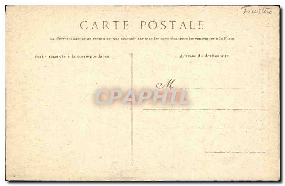 CPA Saint Jean Du Doigt Le Tresor Grand croix processionnelle en vermeil repousse — Rückseite