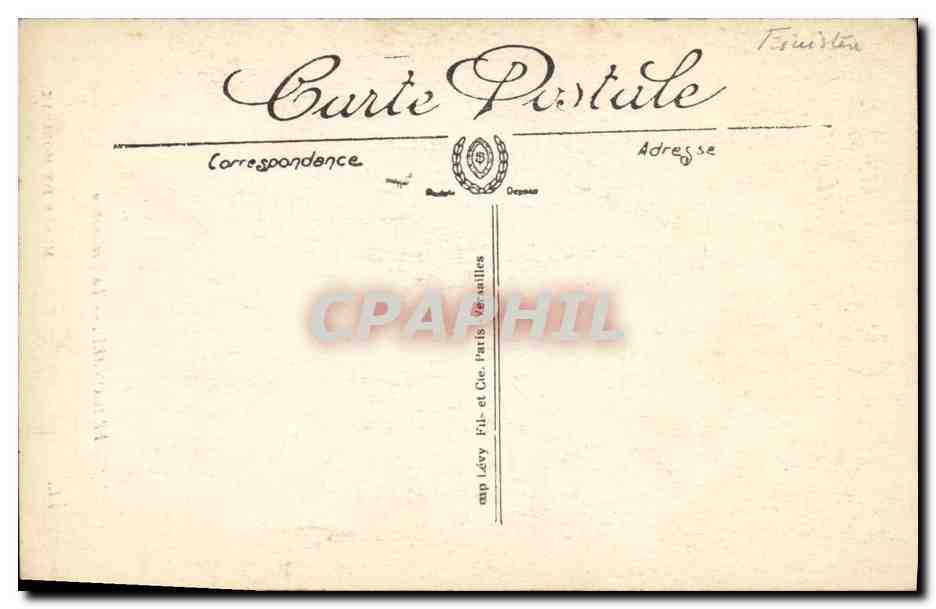 CPA Fragonard La Declaration Musee de Morlaix — Verso