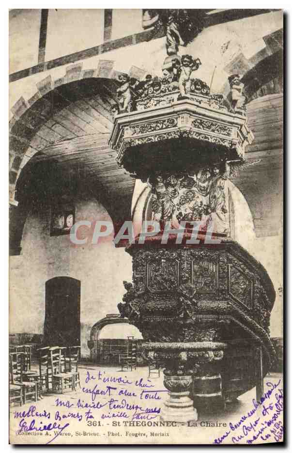 CPA St Thegonnec La Chaire