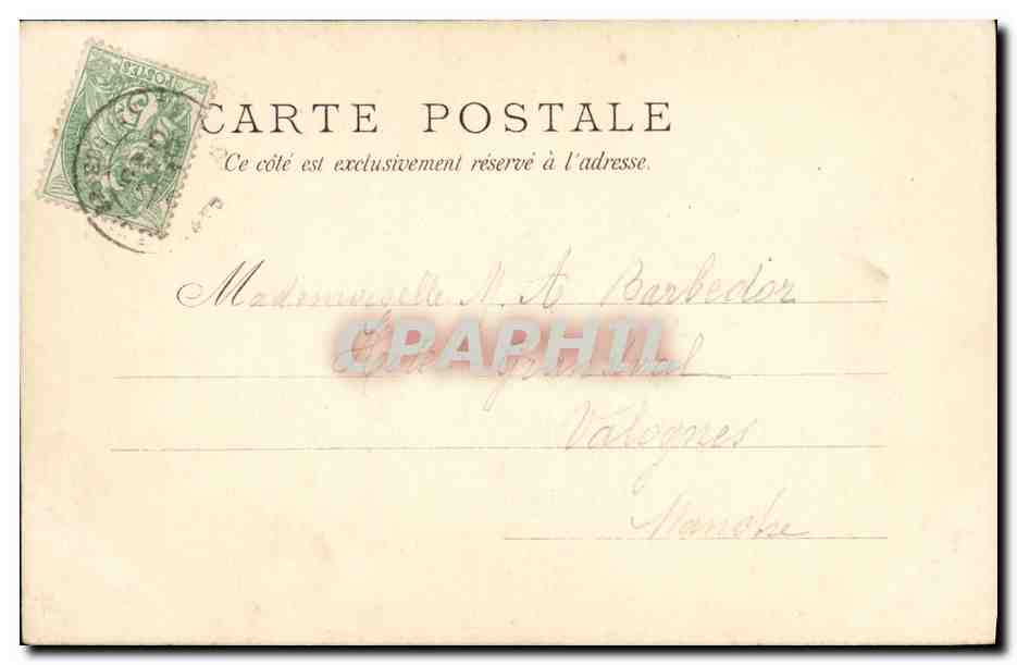 CPA Eglise de Pleyben L Autel du Rosaire — Rückseite