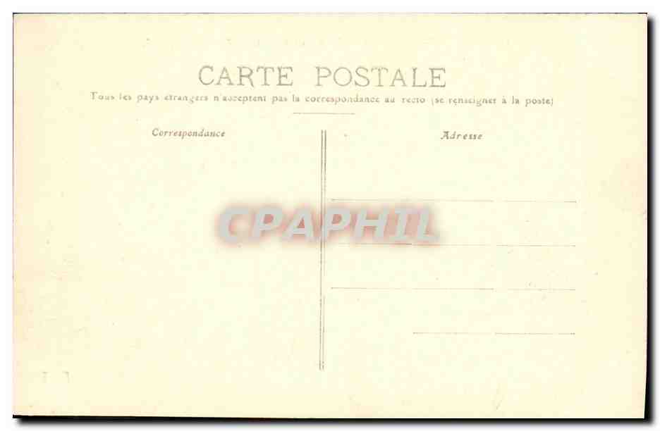 CPA Pointe St Mathieu Recifs de Rosbeck enfants — Rückseite