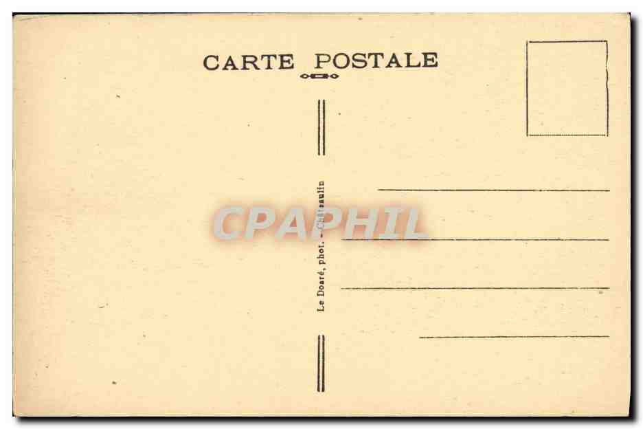 CPA Plougastel Daoulas Calvaire Cote Est — Rückseite