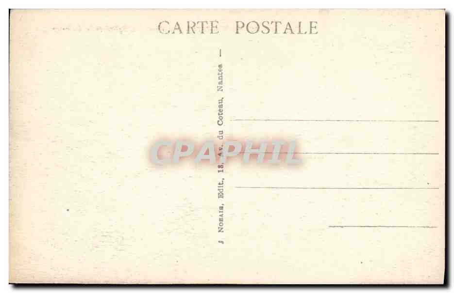 CPA Plougastel L Eglise et le Calvaire — Rückseite