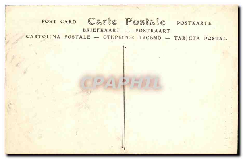 CPA Lampaul Le Baptistere — Rückseite