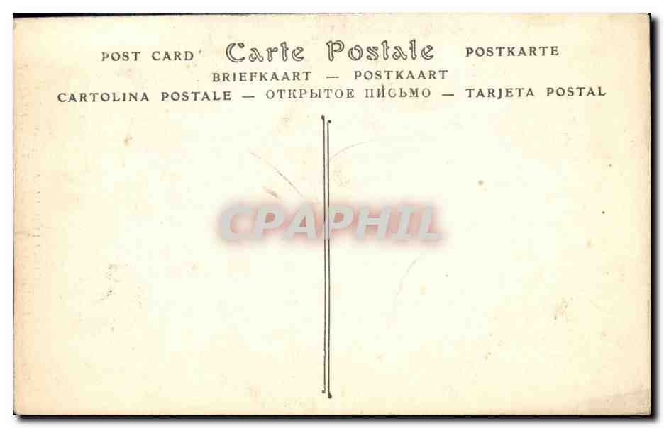 CPA Lampaul Interieur de l Eglise La Chute des Anges — Rückseite