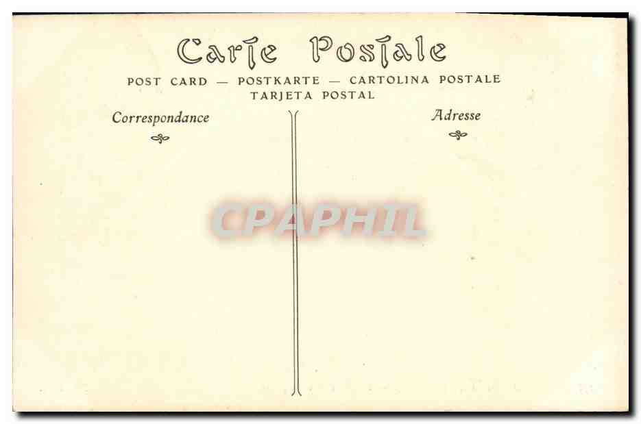 CPA Huelgoat La Mare aux Sangliers — Rückseite