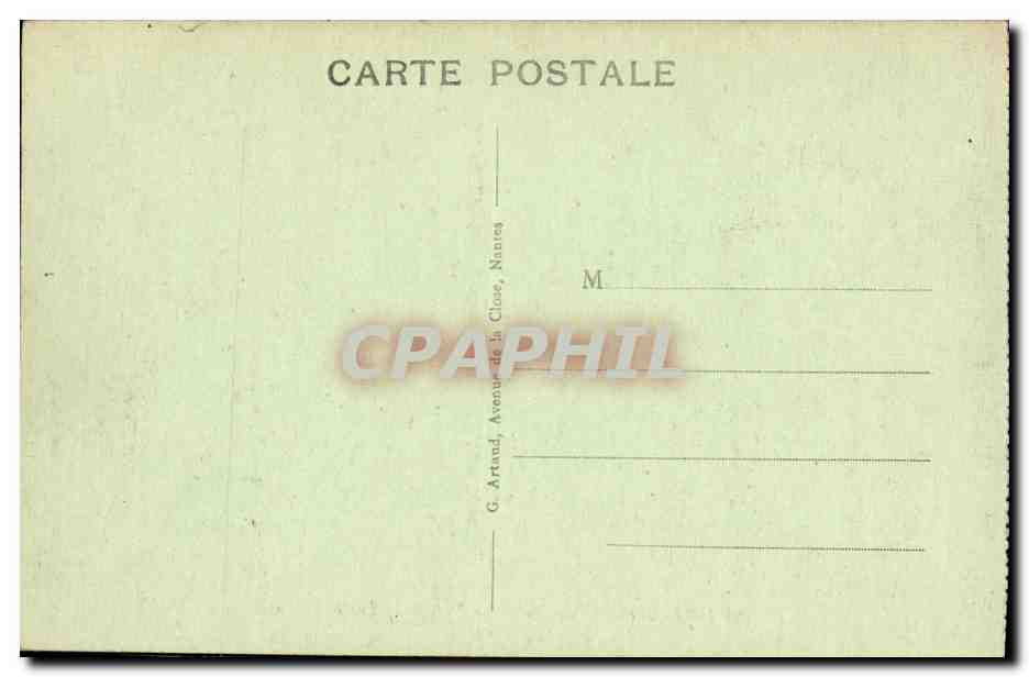 CPA Le Huelgoat La Mare aux Sangliers — Rückseite
