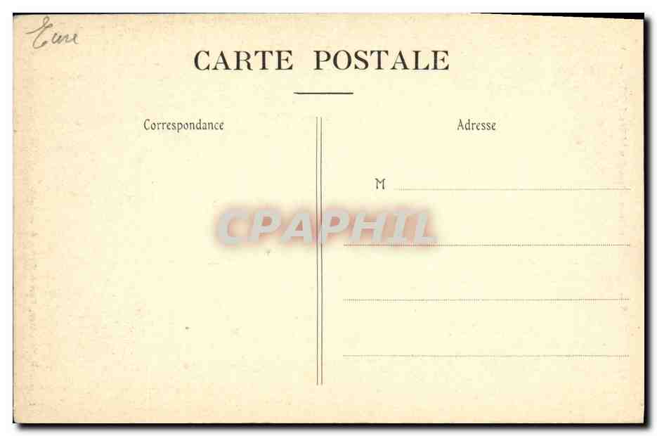 Les Andelys — Église Notre-Dame - Portail méridional (XVe siècle) — Ferius Caron, lithographe, Grand Andely — Verso