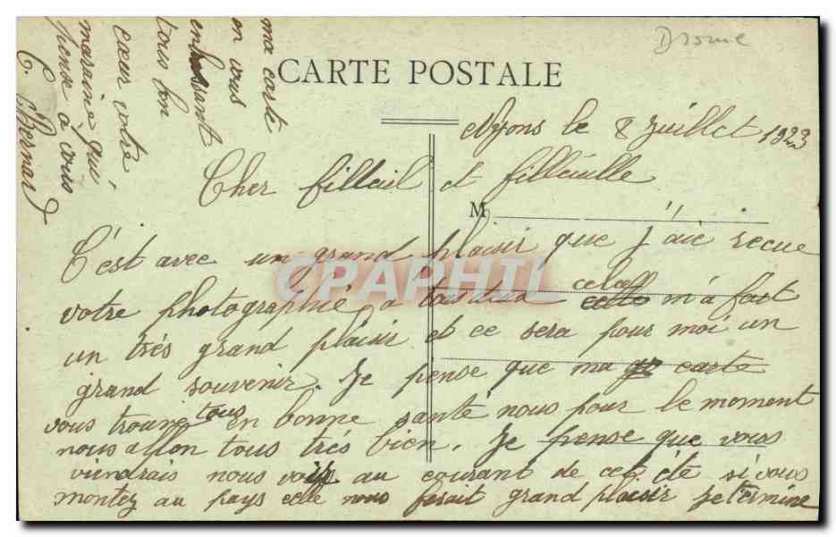 Nyo - Place des Arcades (ou place Carnot) 2e vue — Édition Vse-P. Monnart — Reverso