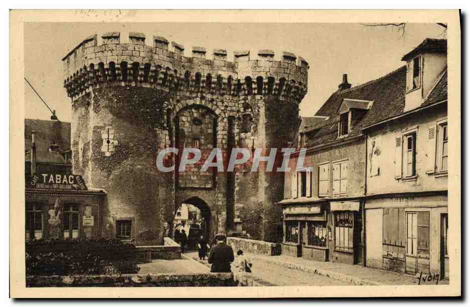 CPA Chartres La Porte Guillaume Tabac