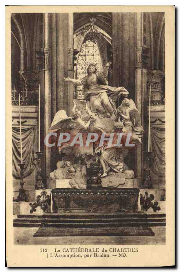 CPA La Cathedrale de Chartres L Assomption par Bridan