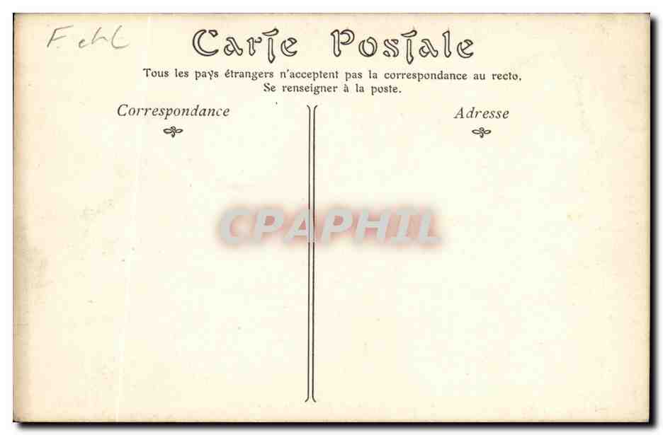CPA Chartres Fragment de l ancien Jube de la Cathedrale — Verso