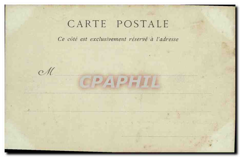 CPA Chartres Portail Nord de la Cathedrale — Verso