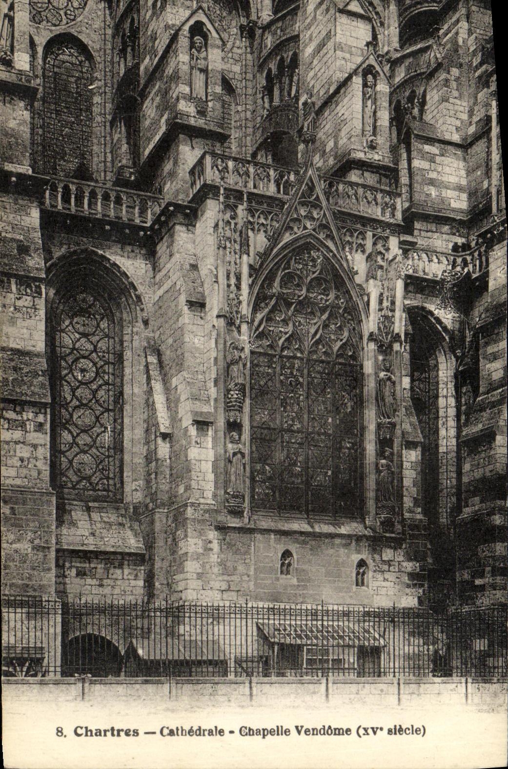 CPA Chartres Cathedrale Chapelle Vendome