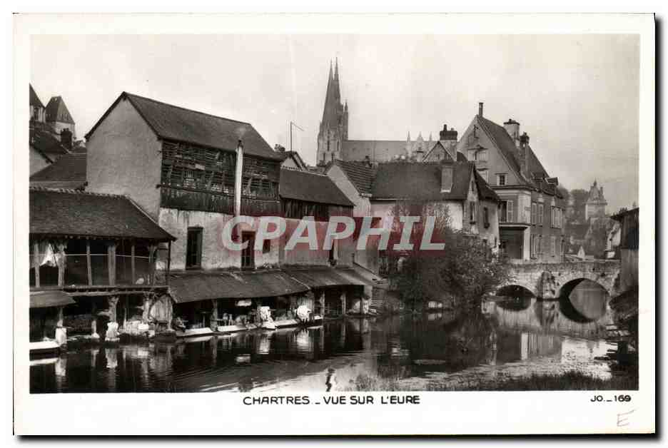 Chartres - Vue sur l'Eure — Jo. 169